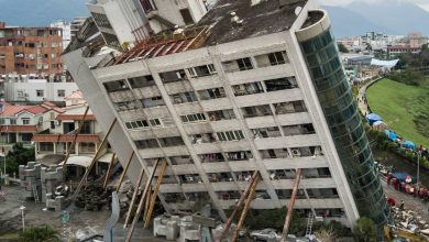 زلزال بقوة 6درجات يضرب العاصمة التايوانية