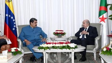 رئيس الجمهورية يستقبل الرئيس الفنزويلي